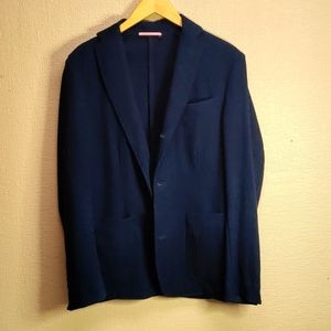 Apolis Indigo Wool Blazer